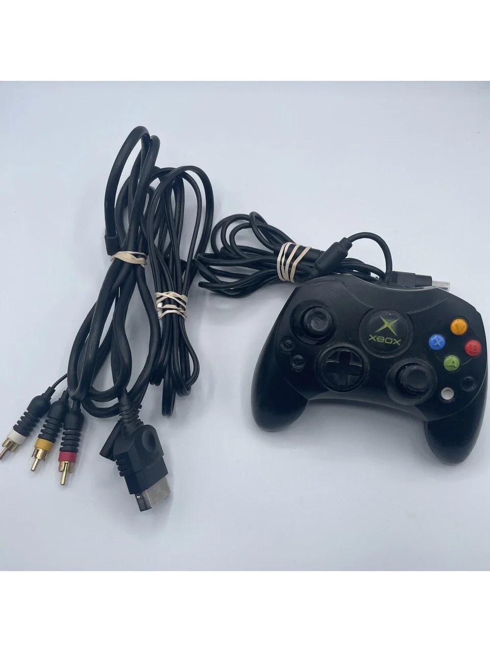 Original Xbox Console - Black! Tested With Controller and Cords!